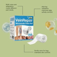 GFOUK Vein Repair Microneedle Patch Roll, Professiona GFOUK Vein Repair Patches,