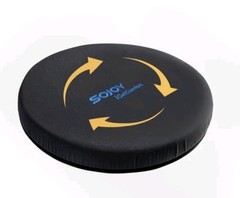 Sojoy iGelComfort Deluxe Gel Swivel Seat Cushion 360 Rotating Memory Foam 14.5″