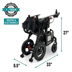 Phoenix Carbon Fiber Electric Wheelchair Lightweight 25 Mile Range Airline OK