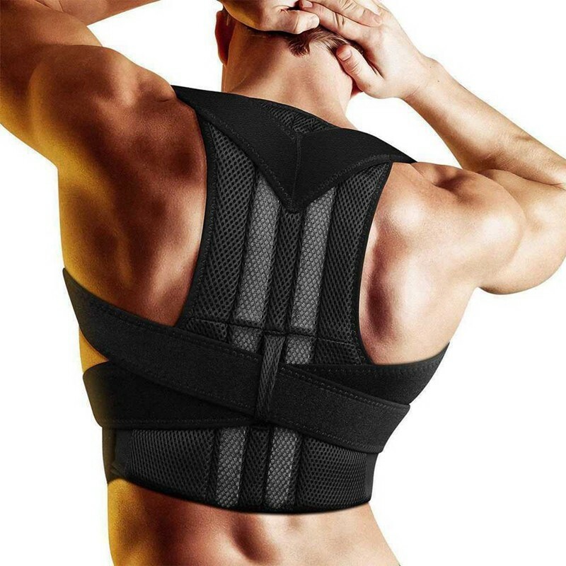 Soporte De Espalda Superior Ajustable Corrector De Postura Para Mujer y Hombres