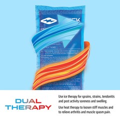 SHOCK DOCTOR Ice Recovery Shoulder + Elbow Hot/Cold Compression Wrap – S/M