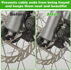 14Pcs Brake Cable Parts for Walkers Replace, Drive Rollator Replacement Parts wi