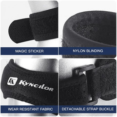 1PC Patella Kneecap Band Adjustable Silica Gel Knee Tendon Strap Protector Knee
