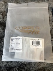 Copper Fit Elite Air Knee Sleeve 2-pack – Large/Extra Large Black