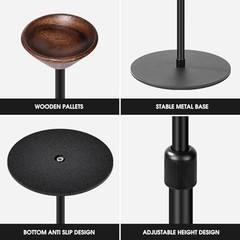 Floor Stand is Suitable for Homepod Mini, with Adjustable Height, Safety, black