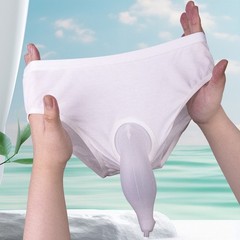 Urine Collection Bag Condom Catheters for Men Reusable Portable Silicone Urinal