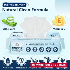 Adult Wipes for Elderly – 720 Count Extra Large 8″x13″ Disposable Washcloths Rin
