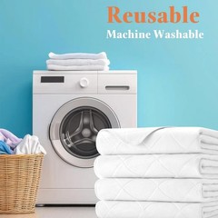 (4pack) 18″x24″ Heavy Absorbency Washable Underpads for Adults, Kids, & Pets