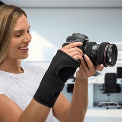 ComfyBrace® Carpal Tunnel Wrist Brace – with Splint and Palm Cushion One Size