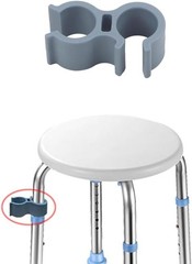 2 Pack Shower Chair Shower Head Holder Handheld Shower Clip Tube Clamp Bracket