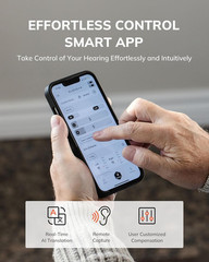 Elehear-Beyond Hearing Aids, Rechargeable Bluetooth OTC Hearing Aids for Seniors