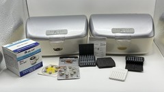 Dry & Store Global II Hearing Aid Dehumidifier Lot (2) UV-C Dryer Parts Repair