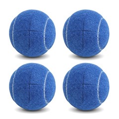 Walker Precut Tennis Balls for Walkers – 4PCS Universal Glide Balls, Blue