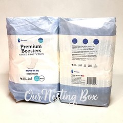 4 Because Overnight Booster Pads Fit All Adult Diapers Extra Absorbency 80 Pack