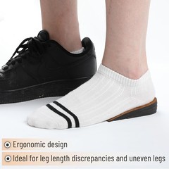Dr. JK Adjustable Heel Lifts – 4 Layers, Large Size, Pain Relief for Uneven Legs