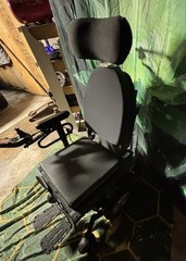 Quantum Q6 Edge 3.0 Power Wheelchair Black/Green w/ Charger, Joystick, 300 lb