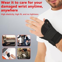 Adjustable Wrist Brace Left & Right Hand Support for Carpal Tunnel Pain