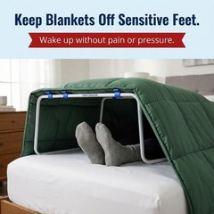 Performore Blanket Lifter For Feet Adjustable 23-31 Inch Bed Cradle Support Bar