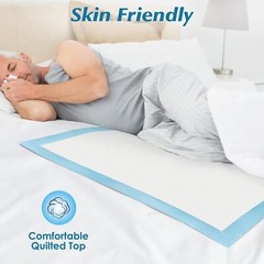 50 Count 30” x 36” Disposable Underpads Leakproof Quick Drying XXL Incontinence