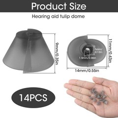 Widex Easywear Instant Receiver Tulip Ear Tip (M)