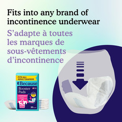 Because Overnight Booster Pads Fit All Adult Diapers, Helps Keep Your Adult Diap