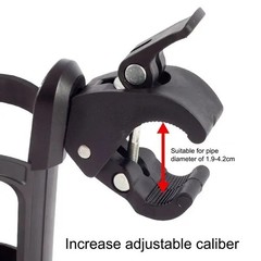 Universal 360° Adjustable Drink Cup Holder for Wheelchair Walker Rollator Bike