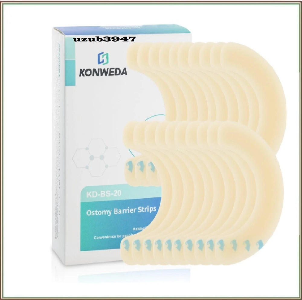 KONWEDA Ostomy Barrier Strips Elastic Barrier For Colostomy Bags Pack Of 10 …