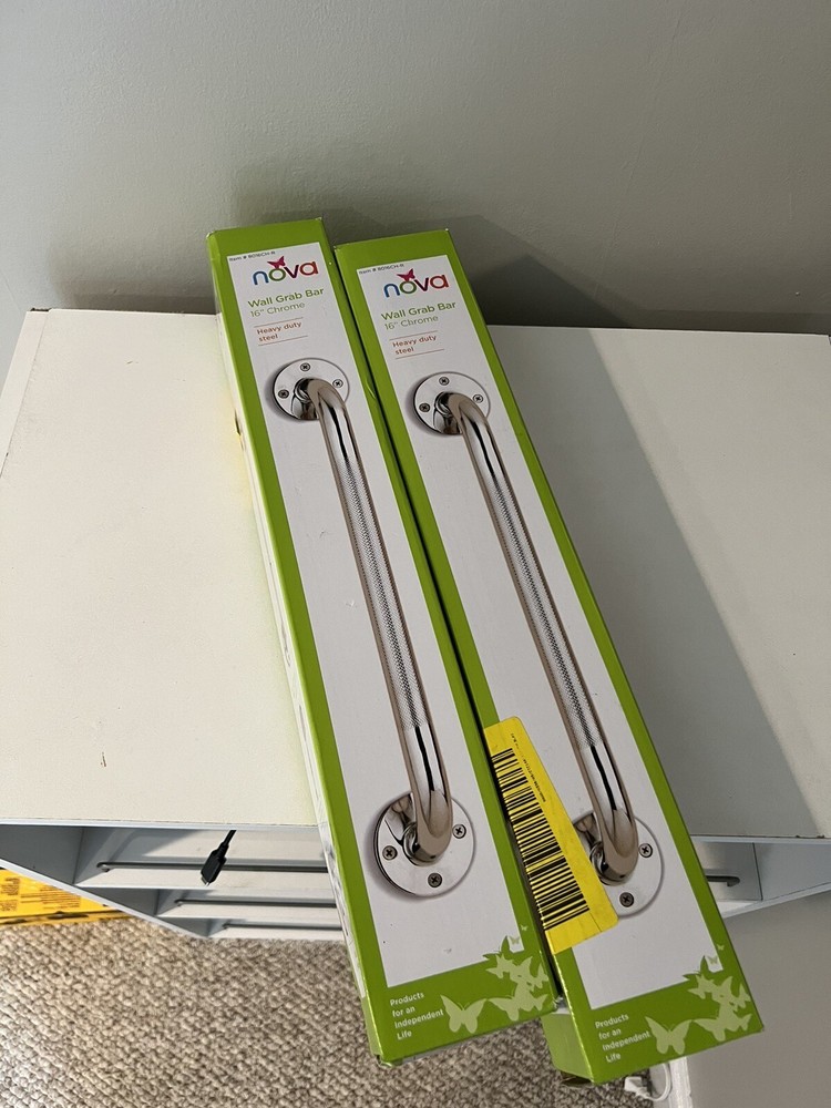 *BRAND NEW* Nova Wallgrab Bar Chrome- BUNDLE AVAILABLE