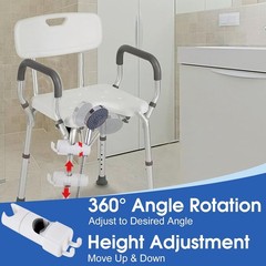 Handheld Shower Head Holder Attachment for Shower Chair, Shower Accessories Fit
