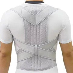 Adjustable Posture Corrector Low Back Support Shoulder Brace Belt For Men Women