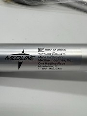Medline 5″ Walker Wheels Accessories With Replacement Glide Caps 8 Levels NIB