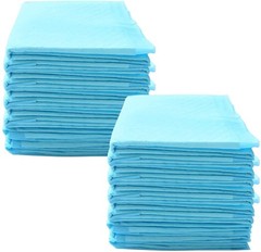 Disposable Underpads 17“ x 24“ (50 -Count) Incontinence Pads, Bed Covers, P…