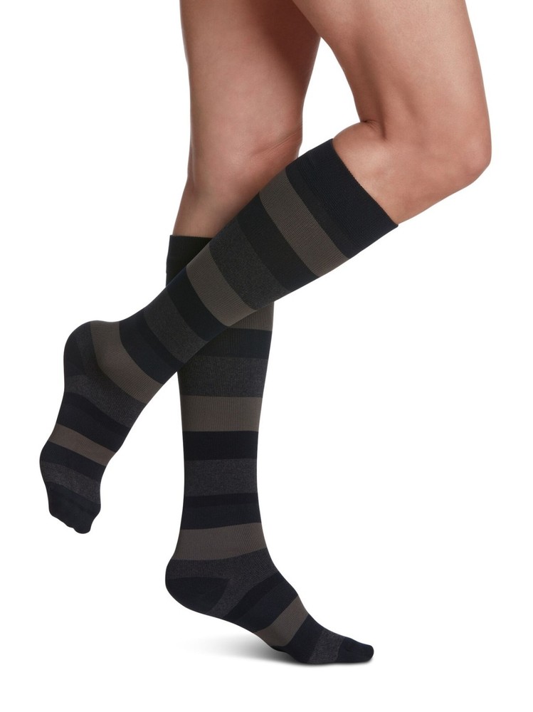 SIGVARIS Mens Microfiber Shades 183 Calf Compression Socks 15-20mmHg