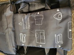 ResMed AirSense 10 CPAP Carry Bag One Size Gray Polyester Padded Travel Lift