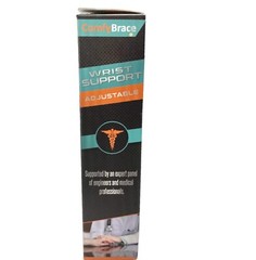 Comfy Brace-Premium Lined Adjustable Wrist Support/Compression NIB Free Shippin