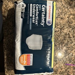 4 Pack bulk lot Incontinence Men Underwear Size XL 104 count Maximum Absorbence