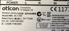 Oticon TV Adaptor ConnectLine 2.0 – Device Only – FREE SHIPPING!