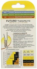 Futuro Open Toe Knee Length Stockings Medical Compression Beige Medium 1 Pair