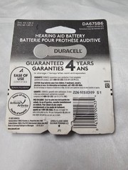 Duracell Size 675 Hearing Aid Batteries (6-Pack)