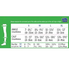Dr. Comfort Herring Bone Patterned Knee High, Nylon/Spandex, 15-20mmHg (Size: L)