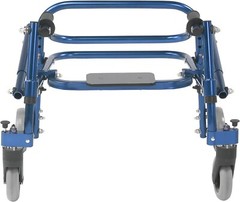 Nimbo 2G Lightweight Posterior Walker with Seat, Knight Blue, Extra Small