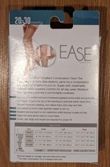 Lot of 2 NIB Thermafirm Ease Opaque Open Toe Thigh Highs Sand 54710 – Small Long