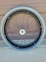 22″ Spinergy SPOX W/ THE NATURAL-FIT HAND RIMS Wheelchair Wheels
