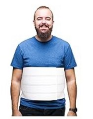 NYOrtho Universal Abdominal Binder 12″ H,Lower Waist Support 4 Panel. SIZE XXL