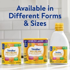 Similac NeoSure Premature Post-Discharge Infant Formula, Ready-to-Feed, 32 oz