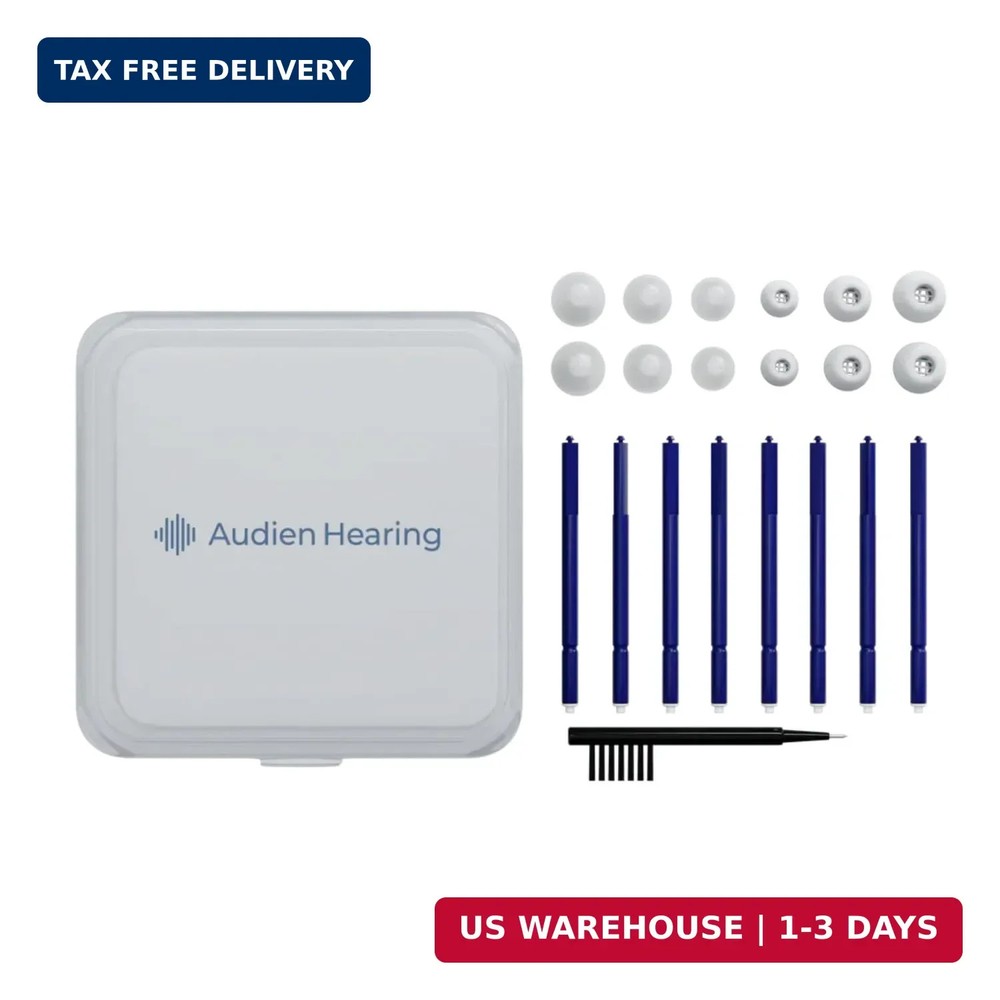 Audien Hearing Aid Wax Guard Kit – Compatible with Audien Atom X and Atom Pro 2
