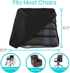 Pressure Relief Cushion for Wheelchairs – Ulcer & Bed Sore Prevention Pad
