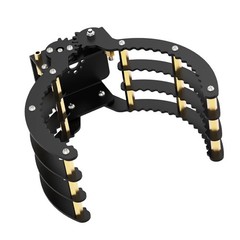 Full Metal Robotic Claw Gripper Arm – 1LB Max Weight, 0-9in Open Range, DIY Robo