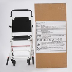EMS Mobility Transport Chair w/6″ Wheels – No Assembly, 400lbs Aircraft Aluminum