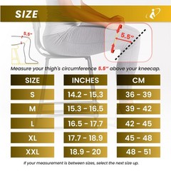 Morsa Cyberg Knee Support for Women, Brace Men Meniscus Tear, Medium